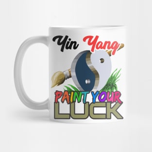 Yin Yang Paint your Luck Mug